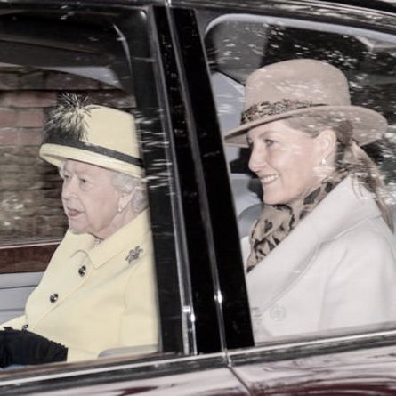 servingsophie's tweet photo. I wondered why the image of Sophie in car had such an affect. Then I remembered: they used to ride together. https://t.co/LDDFcgBgyc