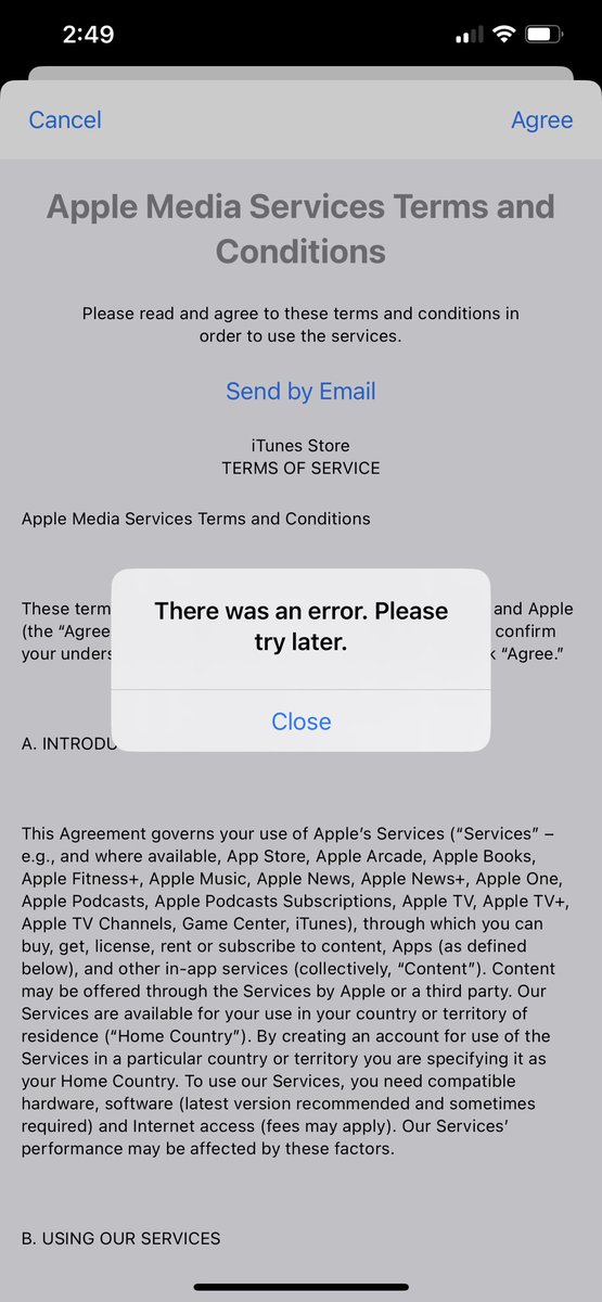 EduArgueta's tweet photo. @isiosstable And I already can’t update any apps!
Can anyone replicate?
(Updating apps says there are new terms and conditions but can’t agree) https://t.co/Py9jeuFDd2