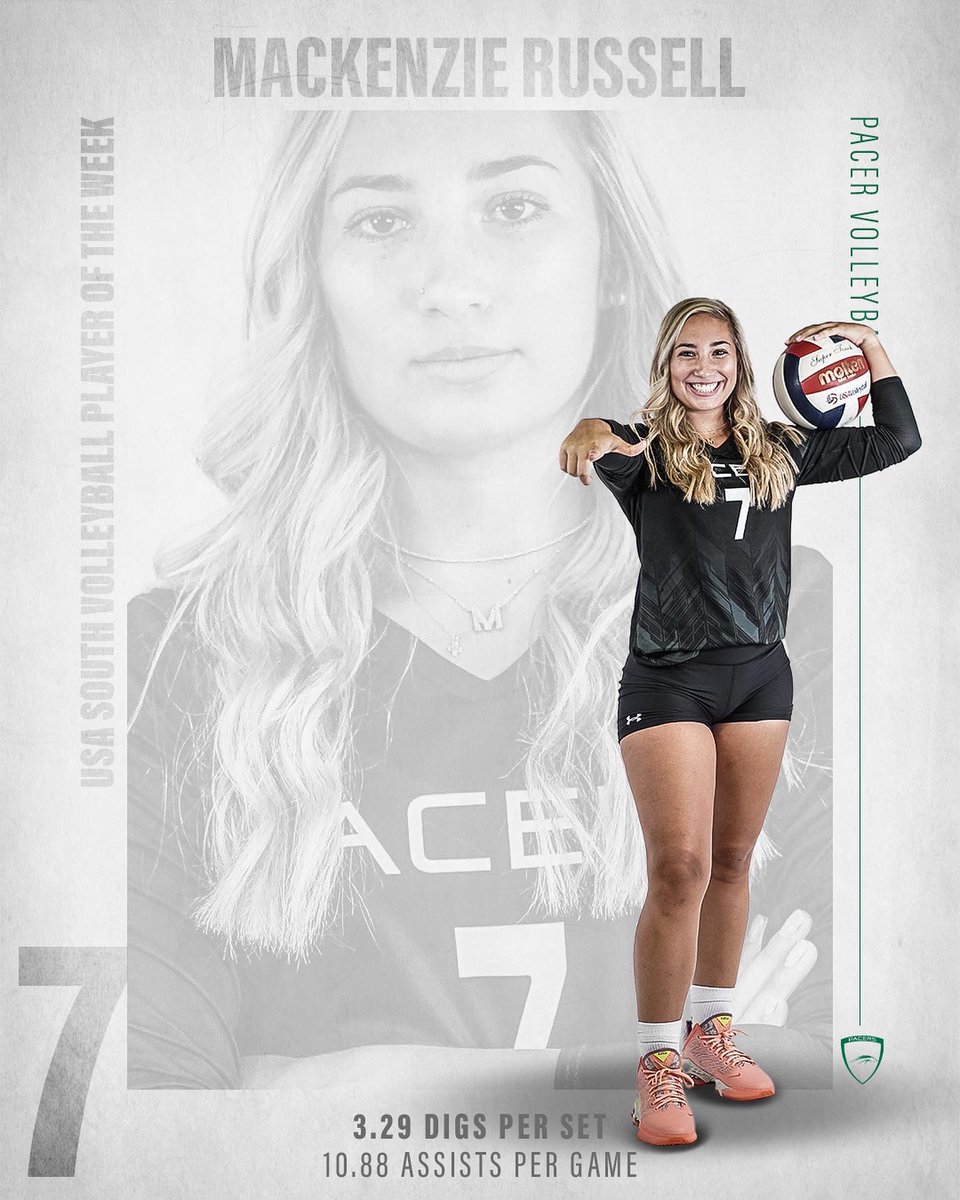 GoPeacePacers's tweet photo. USA SOUTH VOLLEYBALL ATHLETES OF THE WEEK! 🏐🐎

•Mackenzie Russell - Player of the Week
•Logan Moore - Defensive Player of the Week https://t.co/k3HmxEAaXK