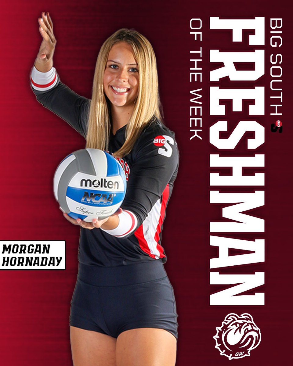 ⭐️𝐹𝑅𝐸𝒮𝐻𝑀𝒜𝒩 𝒪𝐹 𝒯𝐻𝐸 𝒲𝐸𝐸𝒦⭐️

<a href="/morganhornaday/">Morgan Hornaday</a> posted three 𝙢𝙤𝙣𝙨𝙩𝙚𝙧 performances at the Bellarmine Invitational to notch her first-career <a href="/BigSouthSports/">Big South Conference</a> award! 👏🔥

#BornToRun