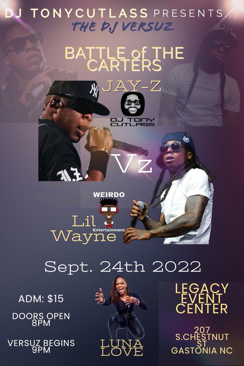 MauriceOnline's tweet photo. Battle of the Carters!!!! https://t.co/tzKJA8j640