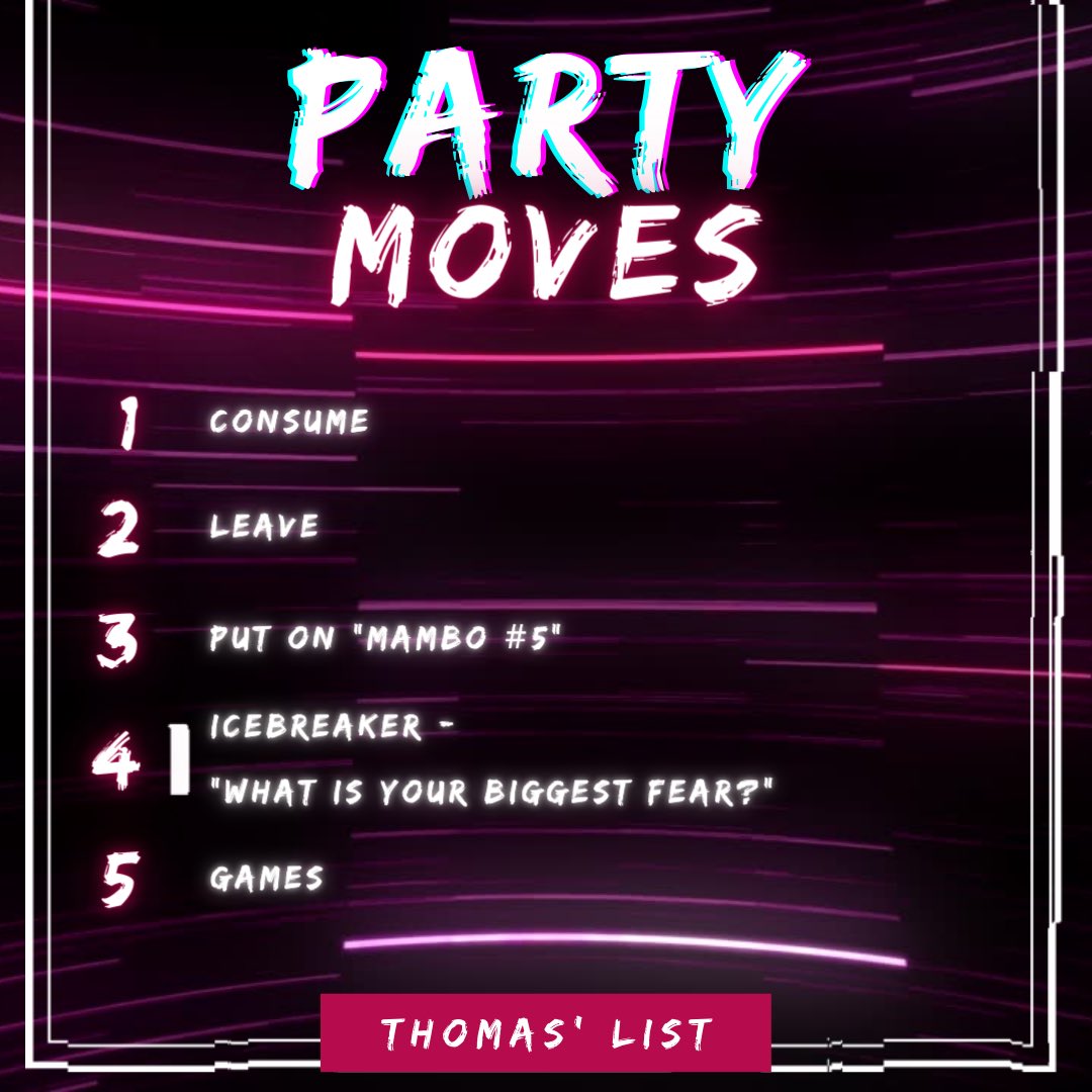 ListNight's tweet photo. What up??? 💪

We’re three cool guys looking for other cool guys who wanna hang out in our party mansion.

Here are each of our top 5 party moves!

Who’s party would YOU come to? Vote for your favorite list in the poll below:

#ListNight #PartyMoves https://t.co/FlwXiO1jJo