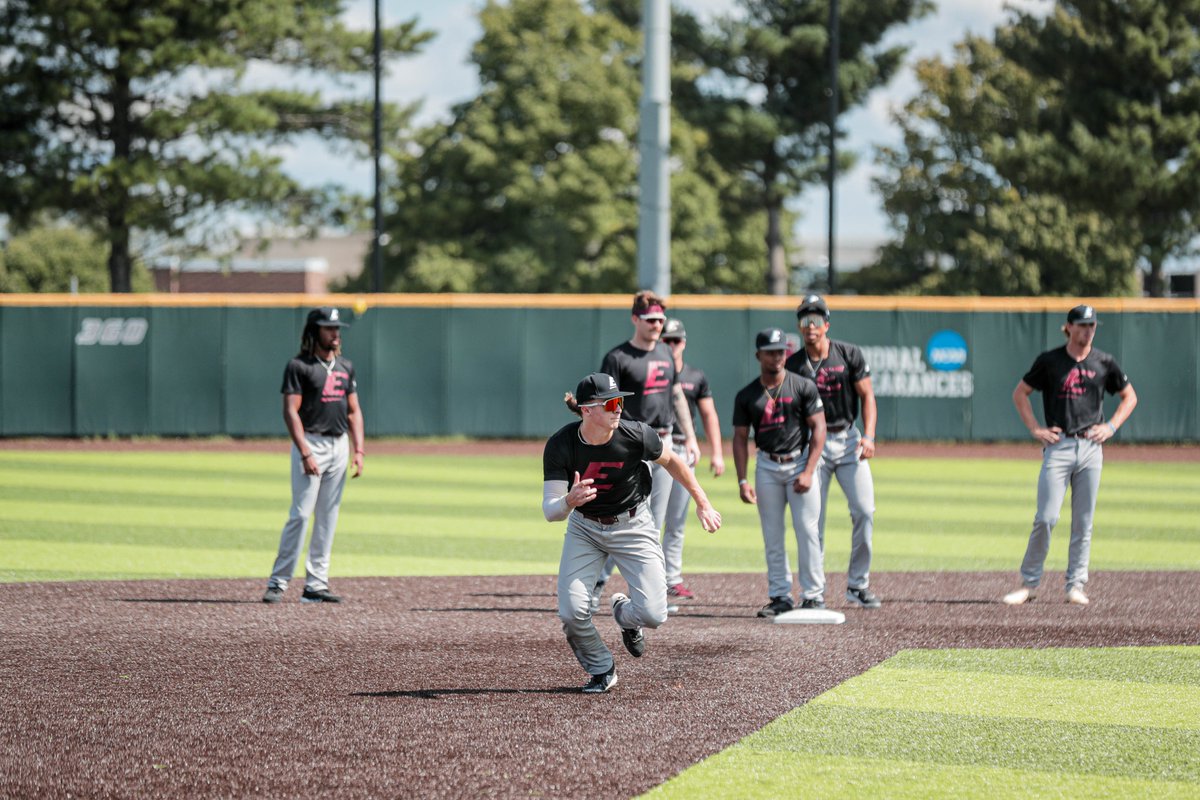 EKUBaseball's tweet photo. 1st fall practice is underway. https://t.co/y4fr63vvrm