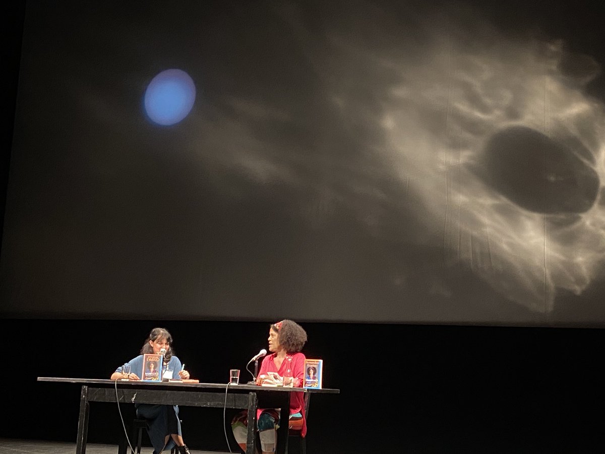 attr_reader's tweet image. A Monday evening well spent with the wonderful @BernardineEvari  #ilb22