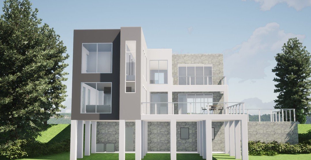 We provide premade beach house plans to help you build the perfect vacation home with ease. Regardless of whether you want to build a small #bungalow or a luxurious modern #beachhouse, we’ve got you covered. allhomeplans.com/collections/be…
