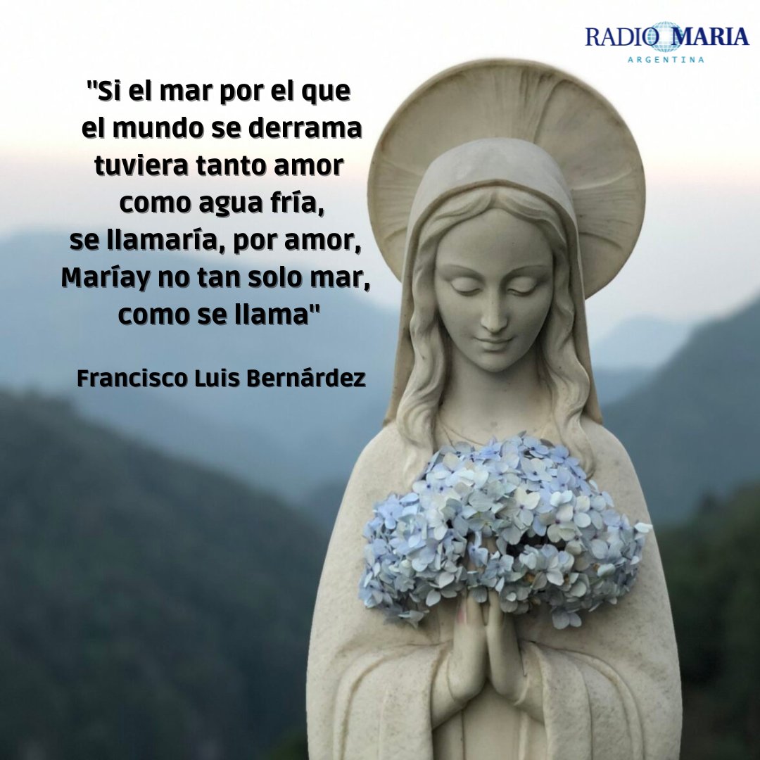 RadioMariaArg's tweet photo. Hoy celebramos el  dulcísimo Nombre de la Bienaventurada Virgen María. María, decidida y generosa. María, fiel y amiga. María fuerte y confiada. María, Inmaculada, Madre, Estrella de la Evangelización. ¿A qué Marías saludás en su día?
https://t.co/WaRh5W8umU https://t.co/nrycjvTZe4
