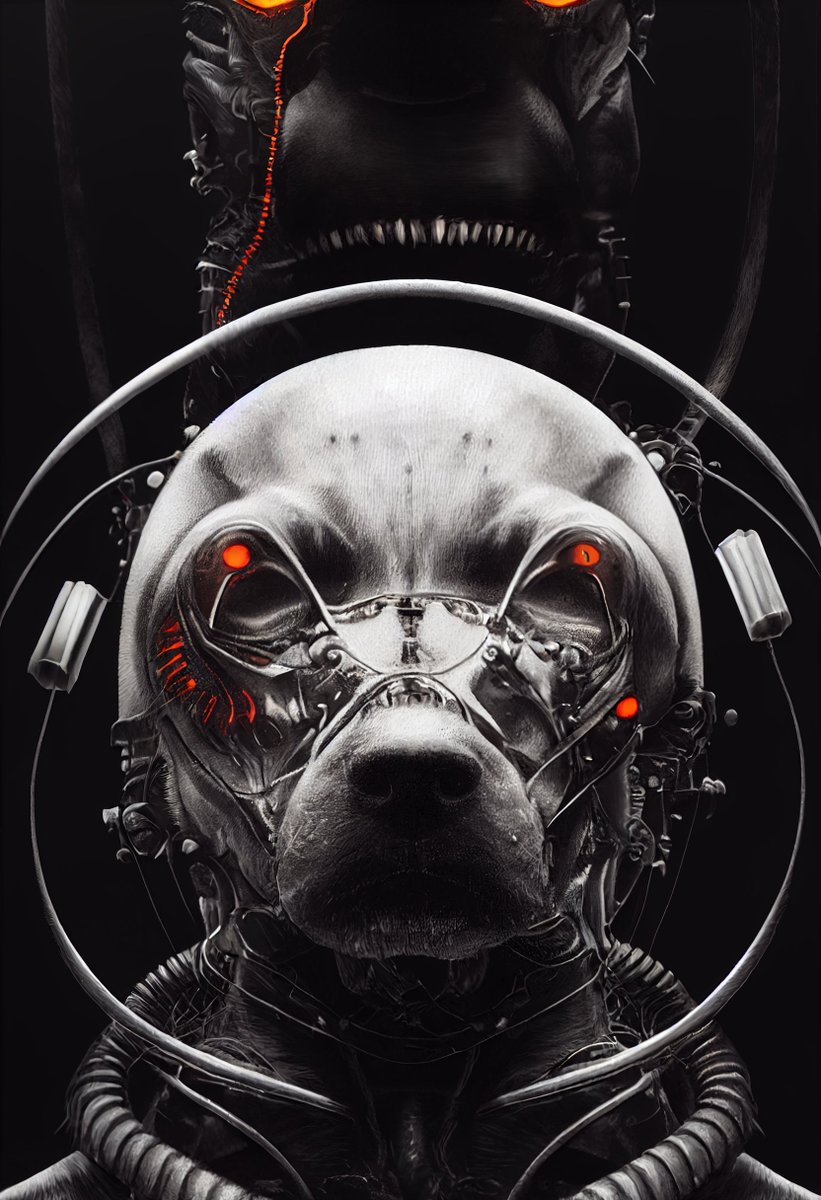 Cyborg pitbull

opensea.io/assets/ethereu…

#NFTGiveaways  #NFTs #nftart #NFTartist #NFTshill #nftcollectors #NFTcollections #opensea  #art #PITBULL