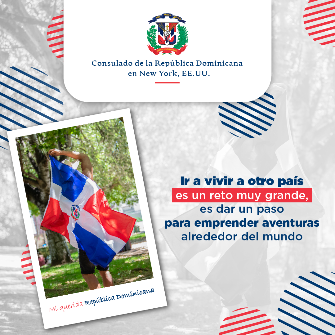 RDen_NY's tweet photo. Ir a vivir a otro país es un reto muy grande, es dar un paso para emprender aventuras alrededor del mundo. Pero lo que nunca se queda es la tricolor que llevamos tatuada en el corazón.
#consuldomny #NewYorkCity #DominicanosDeNY #Serviresnuestrapasion #CulturaDominicana https://t.co/zRMf8dsyIa
