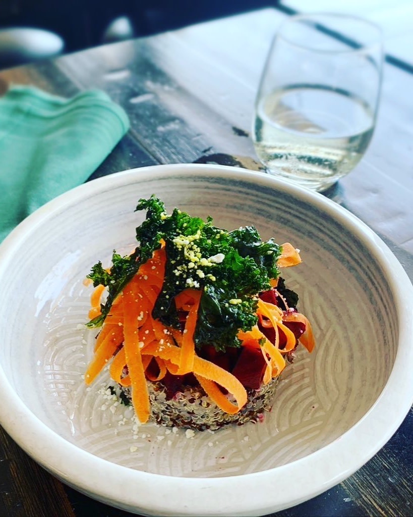 FarmersMarketLA's tweet photo. We can't decide which is our new favorite #MarketTavern menu addition! It's a tie between the #VictoriaSandwich, the #PickledBeetsSalad or the #CucumberMintGazpacho. Can you help us decide? https://t.co/xSCuBwWSl8