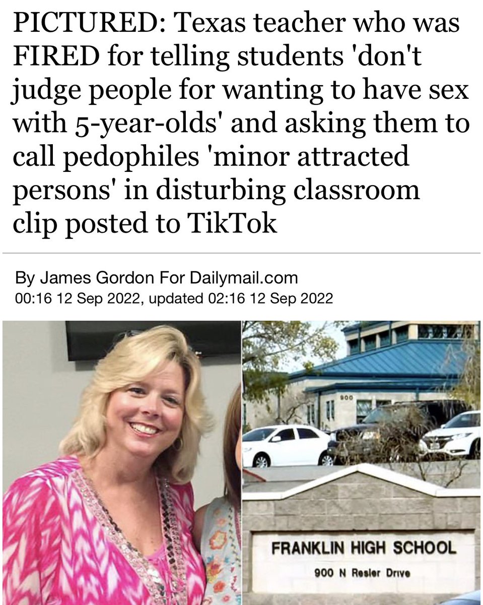 We’re happy to inform you that we have ANOTHER WIN on our hands!

Disgusting pedo-apologist teacher has been FIRED!