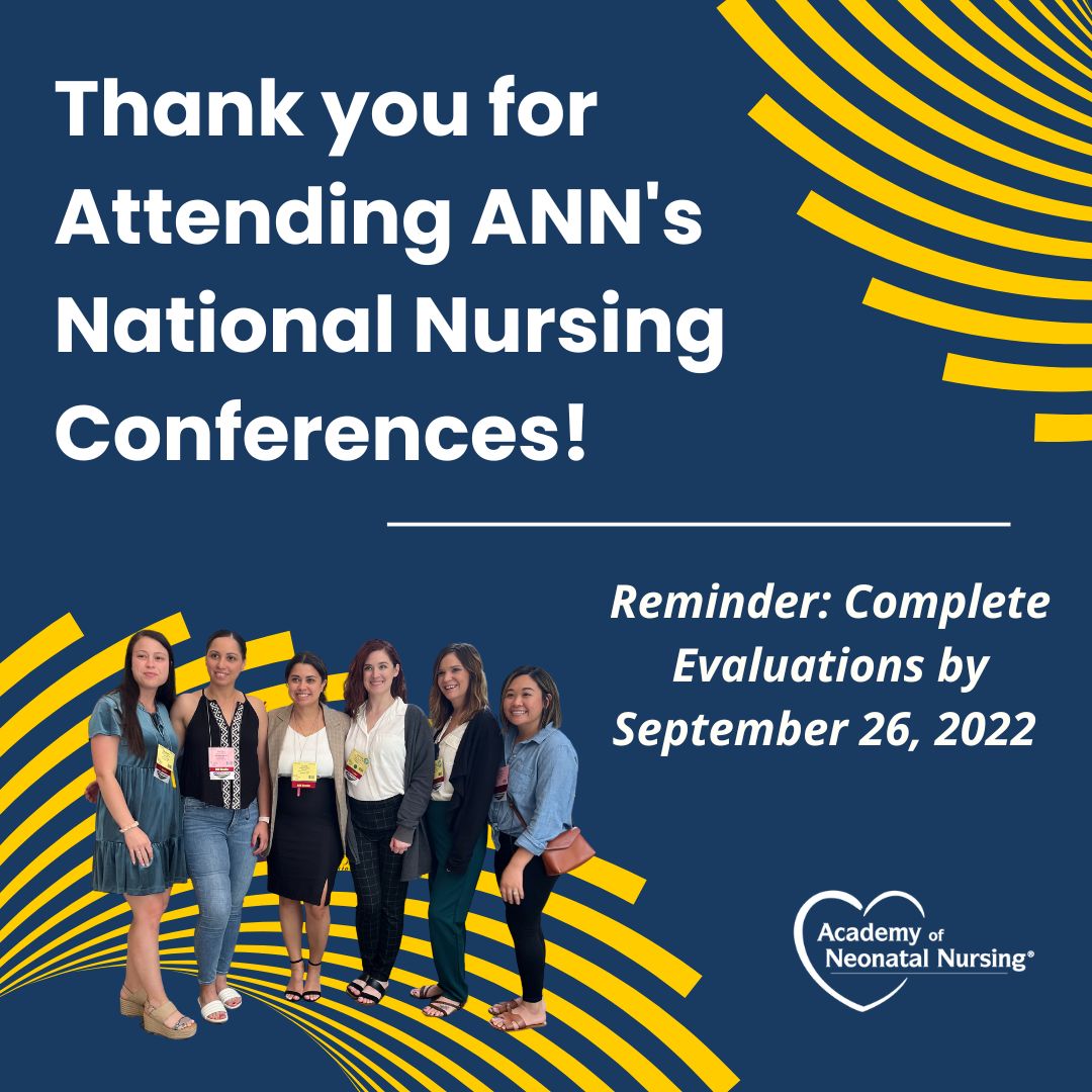 Thank you to all of our attendees, sponsors, and exhibitors for attending ANN's Fall National Neonatal Nursing Conferences. We can't wait to see you all next year! #ANNConferences #nicunurse #nicunursesrock #nicu  #motherbabynurse #advancedpracticenurses #nurses #nursesrock