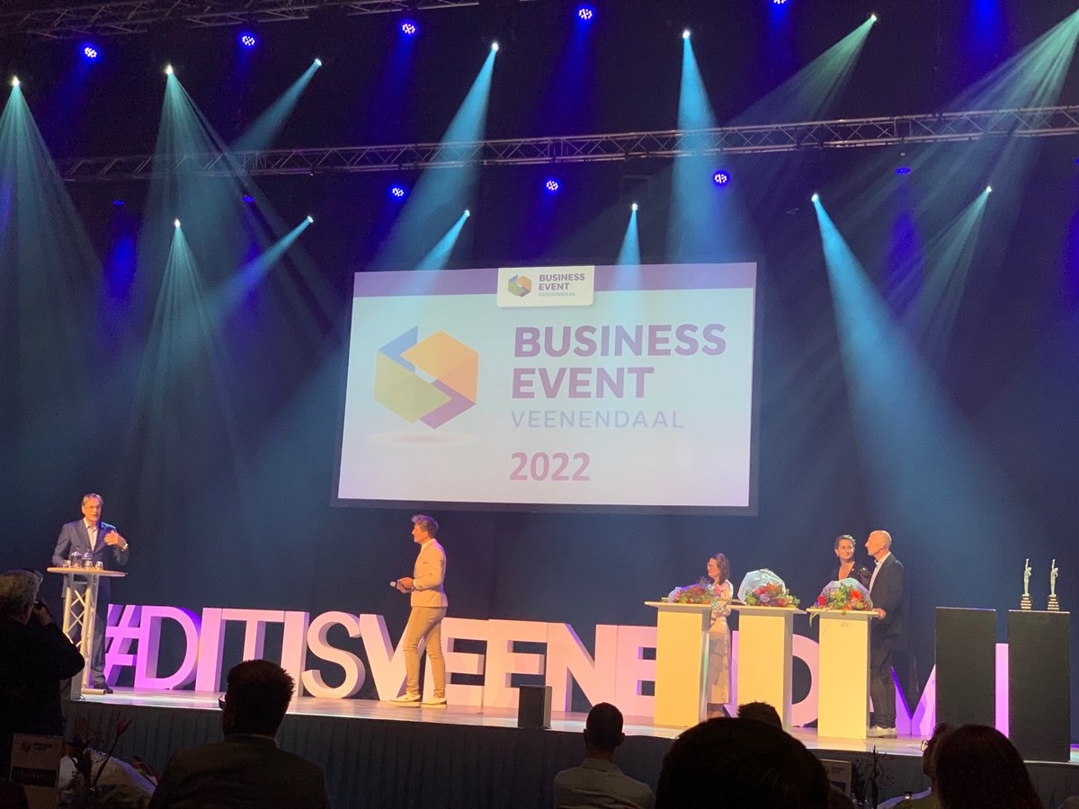 Alle winnaars en genomineerden van #businesseventveenendaal ban harte gefeliciteerd!

#ditisveenendaal #schuitemanvoorondernemers