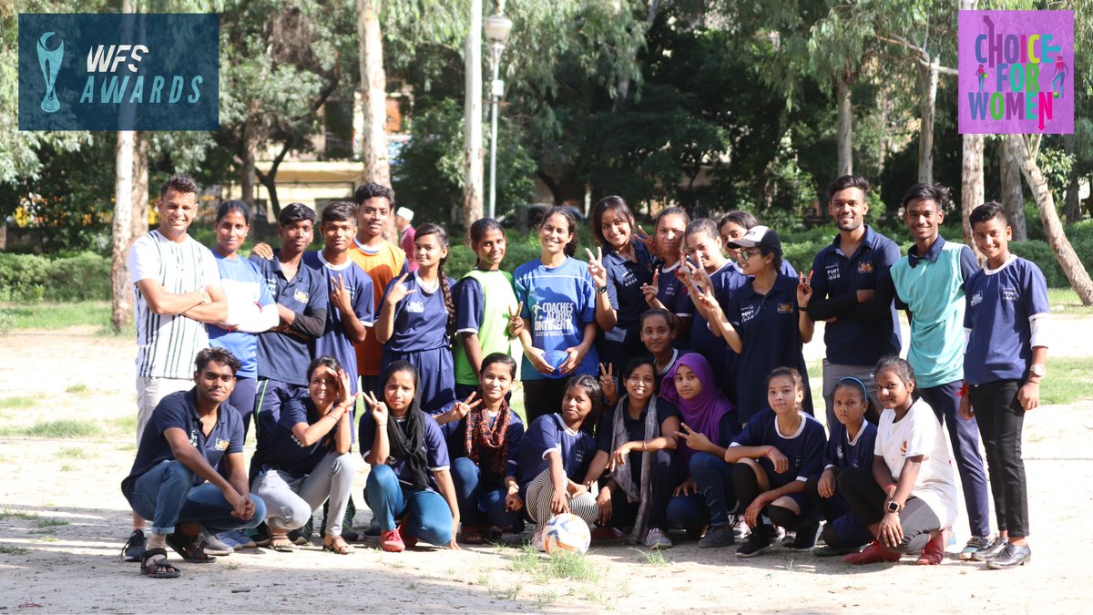 We are thrilled to announce that we are finalists for the <a href="/WFSummit/">World Football Summit</a> Awards in the "Football For Good" category. On 9/28, the winner will be revealed at the WFS Awards Gala and we will be recognized along with <a href="/slumsoccer/">Slum Soccer</a> &amp; <a href="/RealBetis/">Real Betis Balompié 🌴💚</a>  for C4W's SRHR &amp; GBV Prevention Initiative.