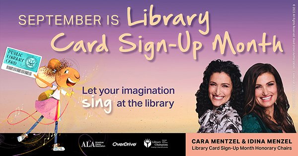CPL will also waive up to $5.00 in library fines as part of Library Card Sign-Up Month!