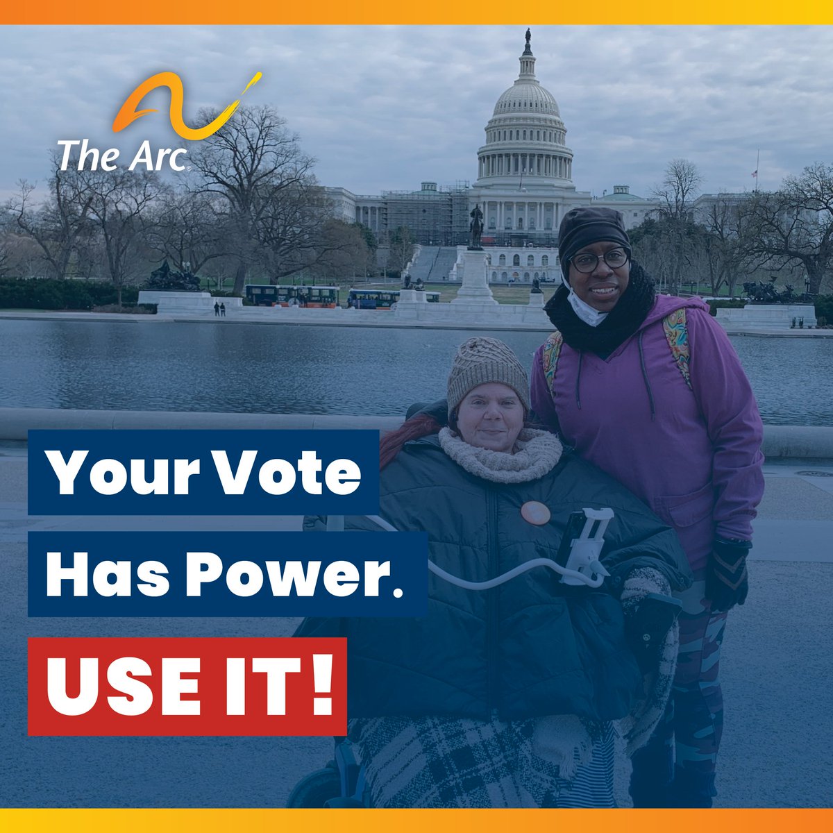 It’s Disability Voting Rights Week and we’re partnering w/ <a href="/AAPD/">AAPD</a> to ensure everyone has the info &amp; resources needed to make their vote count! Check out our civic action center to register, find your polling location, and more: bit.ly/3DfADVe #TheArcVotes #DVRW