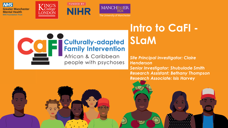 DrLadeSmith's tweet image. 1/4 Please share. We're recruiting! @cafistudy. Family Intervention (FI) is a ‘talking treatment’ that helps reduce conflict.#CaFI focuses on building trusting therapeutic relationships, identifying strengths and resources as well as a formulation of needs.