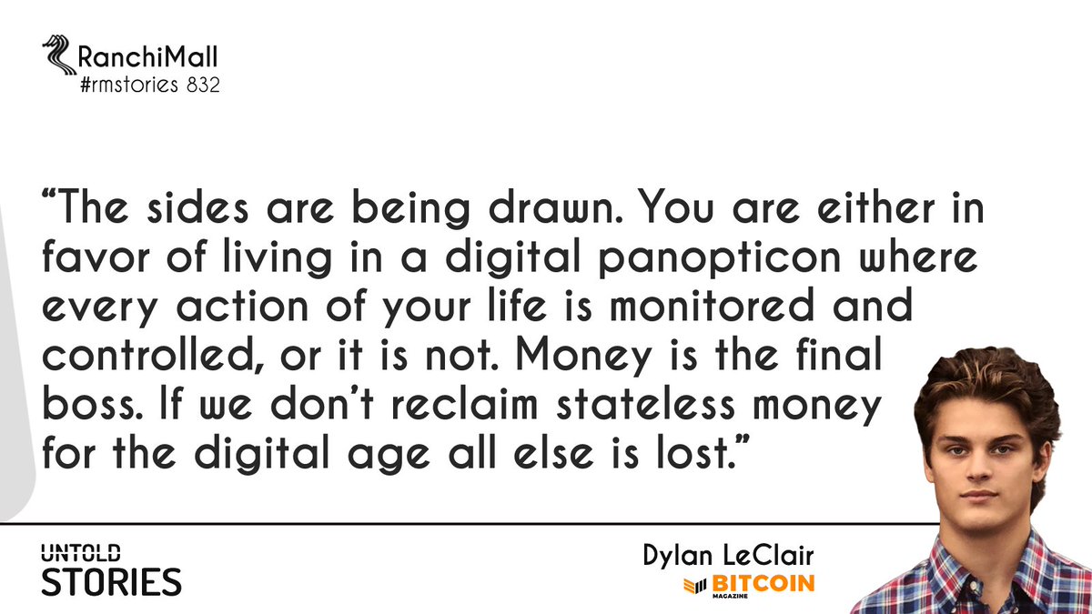 ranchimallFLO's tweet photo. There are innovations in technology, science, or lifestyles. #Bitcoin is an innovation in the structure of power control in society.

RMstories 832
@dylanleclair 
@BitcoinMagazine @UTXOmgmt https://t.co/mucmOBP2Ky