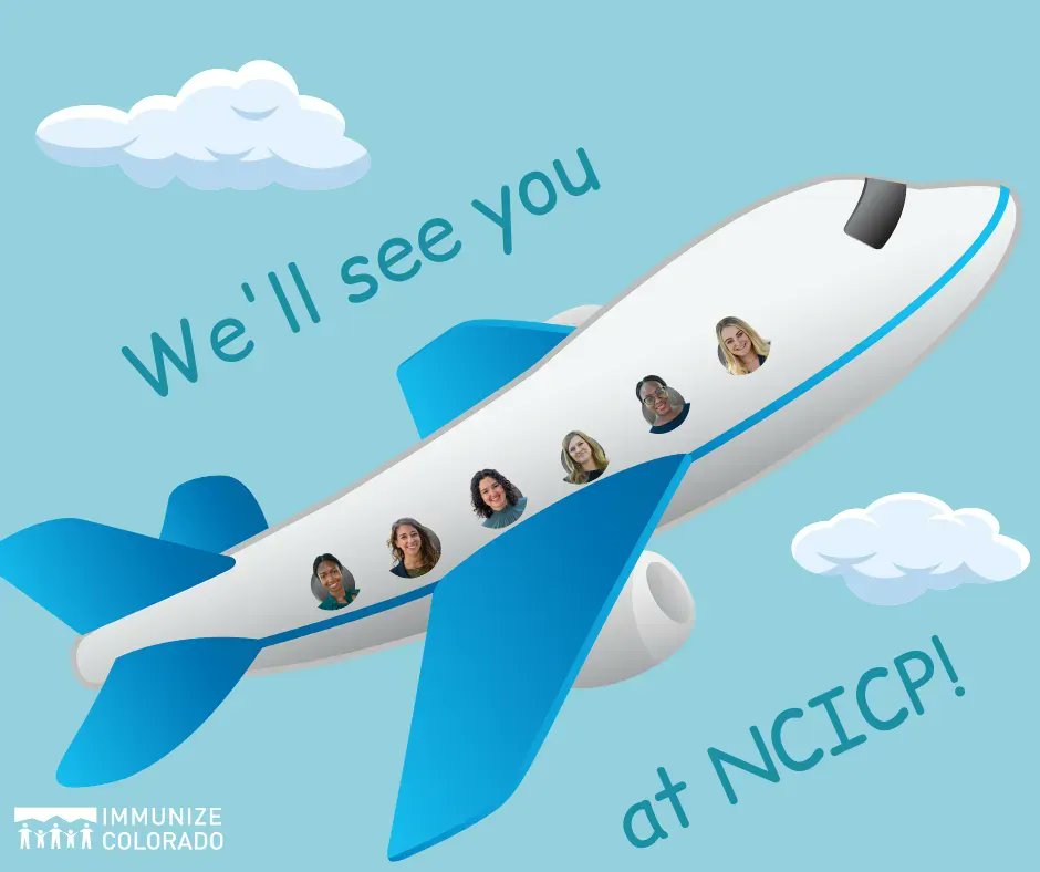 ImmunizeCO's tweet photo. We're off to the National Conference for Immunization Coalitions and Partnerships. Stay tuned as we share snippets this week! #ImmunityCommunity #NCICP2022 https://t.co/KvBcVPs1Za