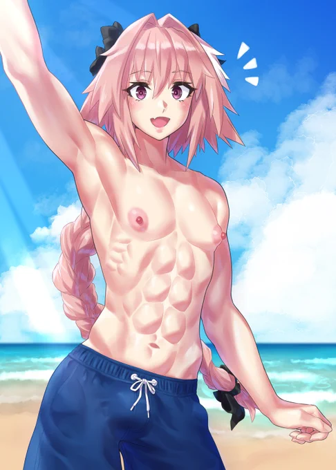 男水着アストルフォくん 