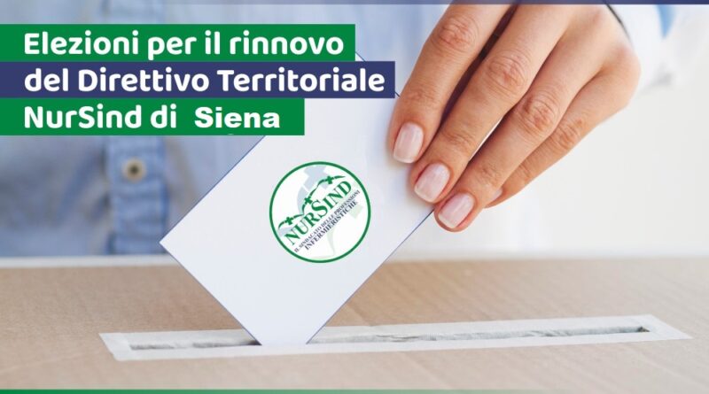 NursindSiena's tweet photo. Convocazione elezioni per il rinnovo del Direttivo Territoriale NurSind Siena

https://t.co/8zjw3nYxxQ https://t.co/thJIQoWR9P