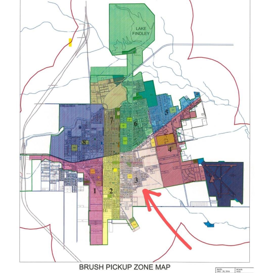 For the week of September 12th, City of Alice Sanitation Crews will continue Brush Pick up in Section 3 of the city (see map image). For more information on the COA Brush pick-up, visit the Trash and Recycling webpage here: cityofalice.org/government/dep…