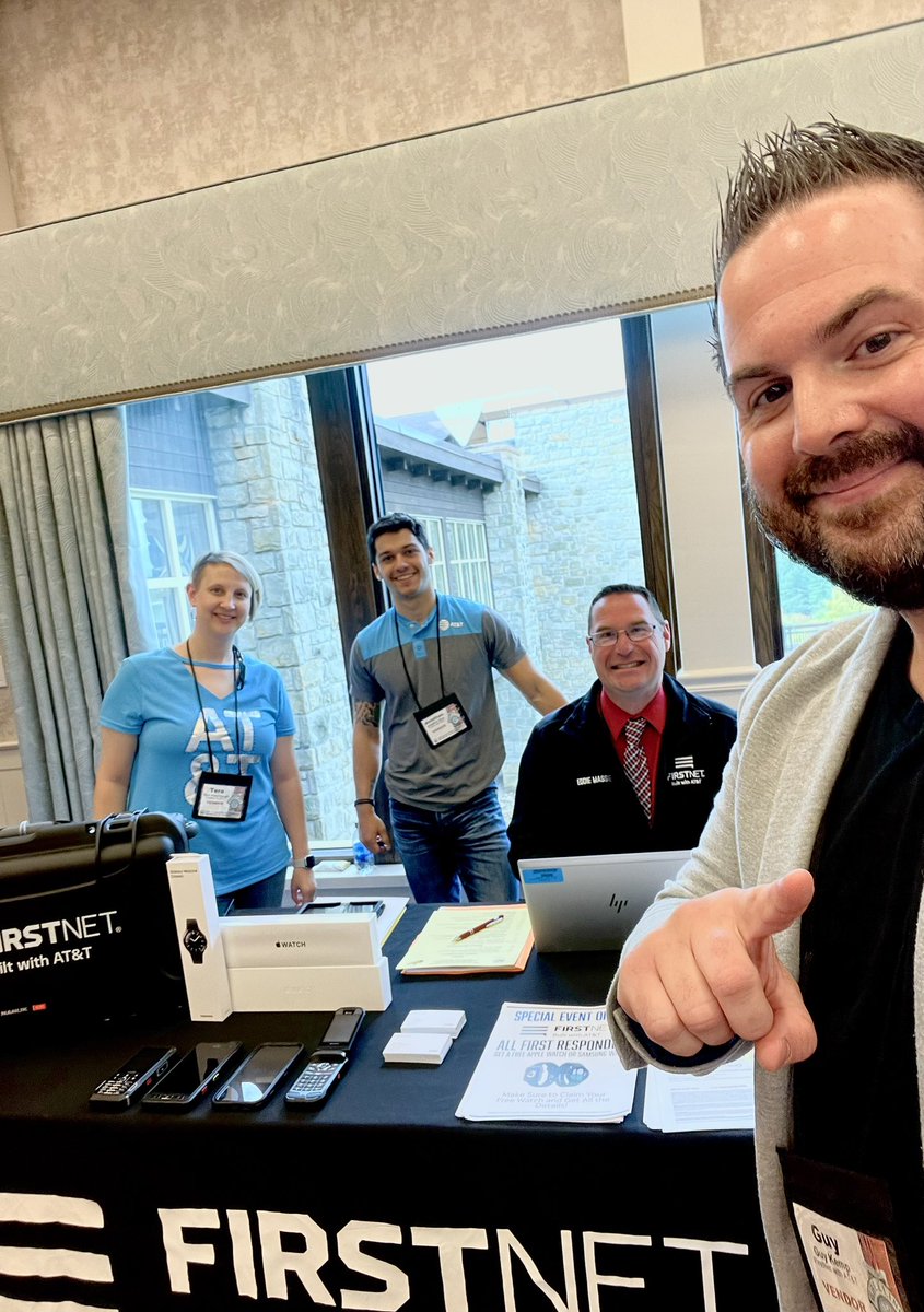 Out here in beautiful Oglebay West Virginia for the 2022 Sheriffs Conference talking all things #Firstnet 💫