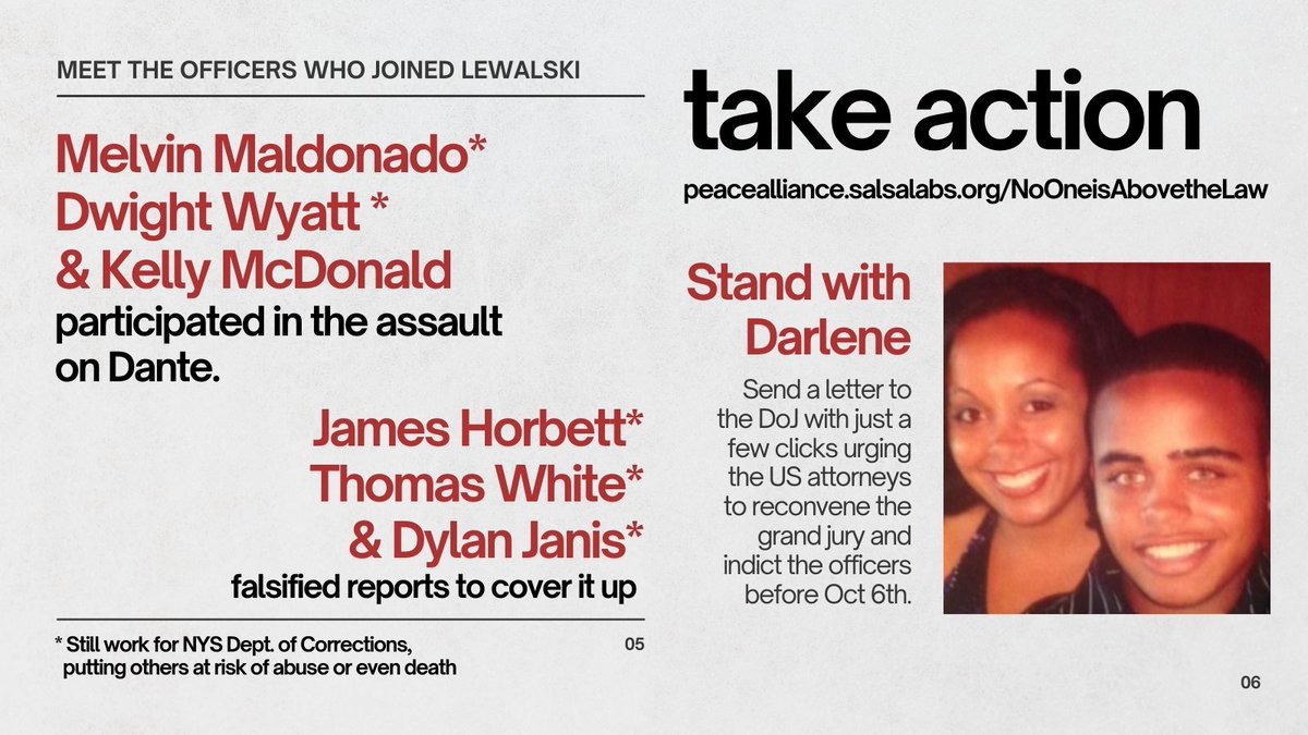 ttzirl444's tweet photo. 🚨There's less than 1 mo. left to give Darlene a chance for justice. @TheJusticeDept @CivilRights, reconvene the grand jury &amp; indict violent Buffalo COs responsible for Dante's death B4 the statute of limitations is up 10/6. @endqiny @emerald_snipes

https://t.co/1R4w4lb9QY https://t.co/6k43C2sLvv