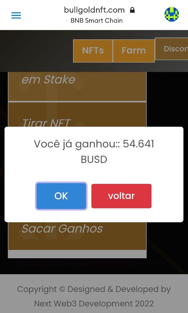 BullGoldFinance's tweet photo. Ganhos diários de alguns investidores com #NFT #Bullgold 
Mostre-me seus rendimentos familia #Bullgold 👀🔥🔥🔥 https://t.co/ru8pAi0Kl7