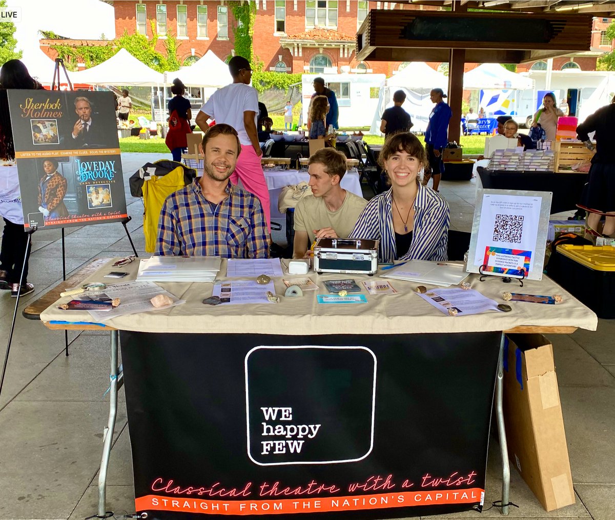 RUNINOut's tweet photo. @WeHappyFewDC  - a new approach to #Shakespeare  you will not want to miss https://t.co/okSm1B3kFQ Watch the vid from @DCStateFair #DCStateFair #theater https://t.co/b86D8Rwin6