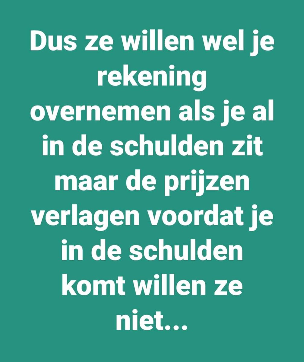 Denk daar maar eens over na.