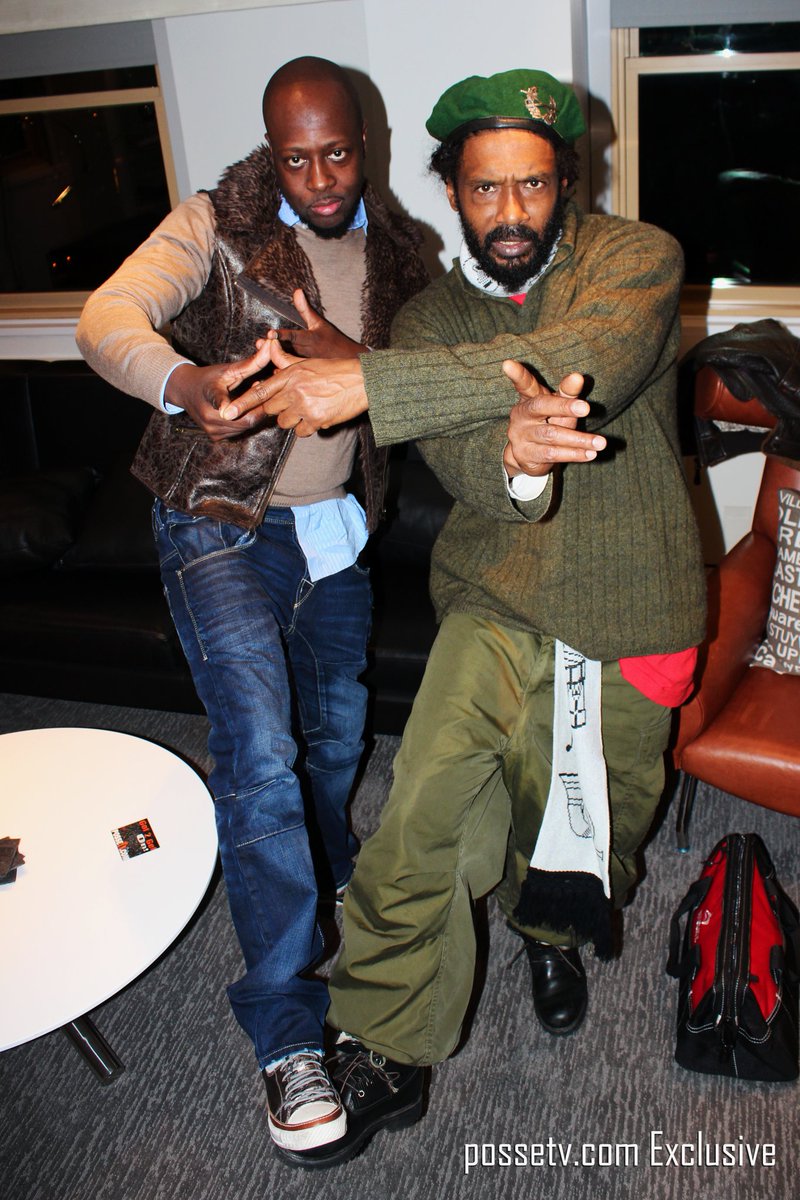 Tymecheck's tweet photo. Where else U go get Exclusives like This https://t.co/1Yt1TRSnym 😎 #bigUp my Unc #wyclefjean &amp; The Legendary #supercat 🔥 #staytuned4more #possetvpic #followforfollowback!! 😉 https://t.co/CgfVV0ti7k