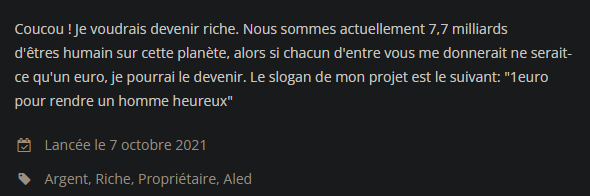 Sayris938's tweet photo. Des mois que j'attends d'être millionnaire avec ma cagnotte et je n'ai reçu que 2 euros..

Je sais que Twitter peut faire des miracles alors aidez moi les kheys ! PARTAGEZ A FOND SVP ! 

https://t.co/opLYfOPXhq https://t.co/JVIACOFeJ1