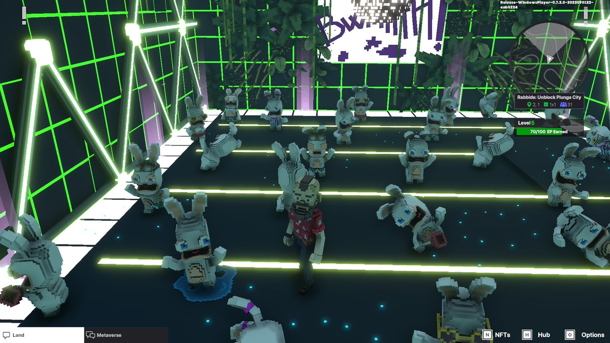 Laslo_13's tweet photo. @TheSandboxGame @RabbidsOfficial I just participated in the #SandboxAlphaS3Giveaway for a chance to win 500 SAND! Found the Disco Rabbid, check out my screenshot below!
👇 https://t.co/9IyeeMLpNY