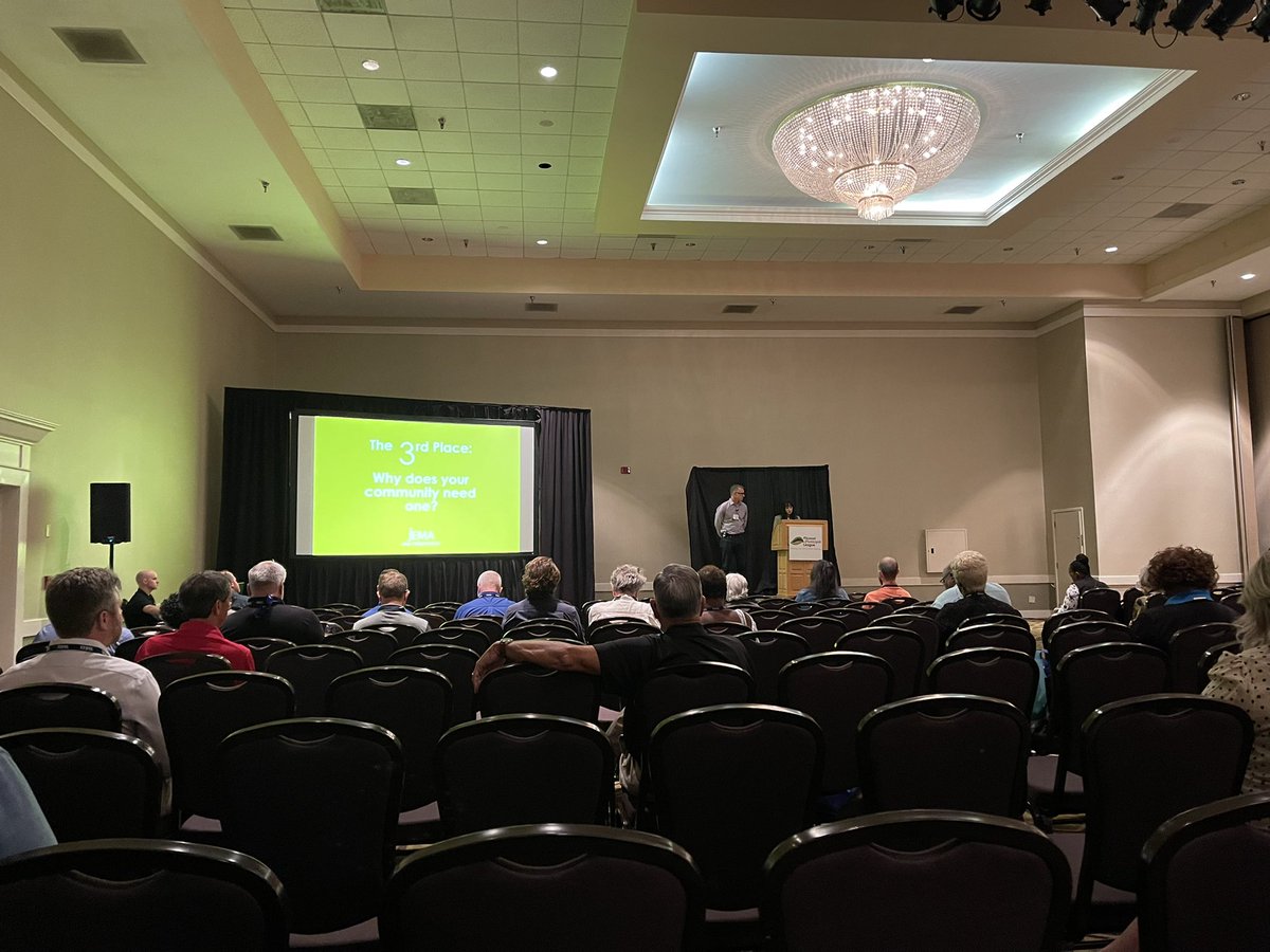 kim_hodo's tweet photo. Really looking forward to this present on ‘Why Does Your Community Need a 3rd Place?’ @Mocities #MML22 https://t.co/5FSD5QYNxi