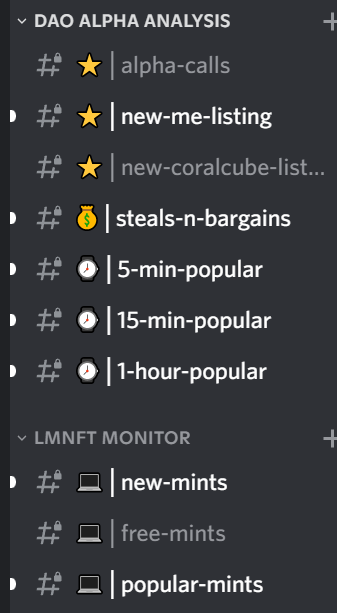 MadMonkeyDAO's tweet photo. We have added @Pixel_Builders_ to our discord adding bots that keeps you updated on new mints, popular mints, stats from @MagicEden &amp; much much more! 

Its a minters market and we are here to help our holders benefit from it! https://t.co/PuimKnnZNS