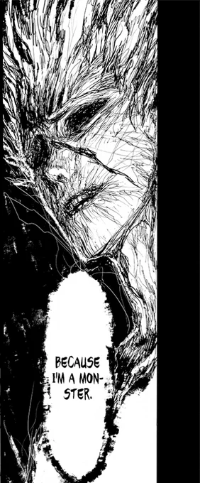 Is there a reason Murata redrew this panel not once, but twice? imo the first one is the best cuz it carried most weight. 
