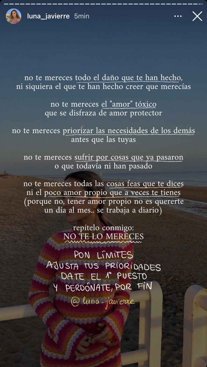 no te mereces creer que sí te lo mereces