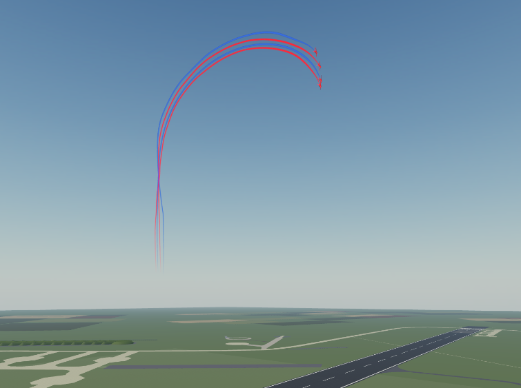 RBLX_RedArrows's tweet photo. Evening Training, Synchro and Enid. https://t.co/SROczSWPnV