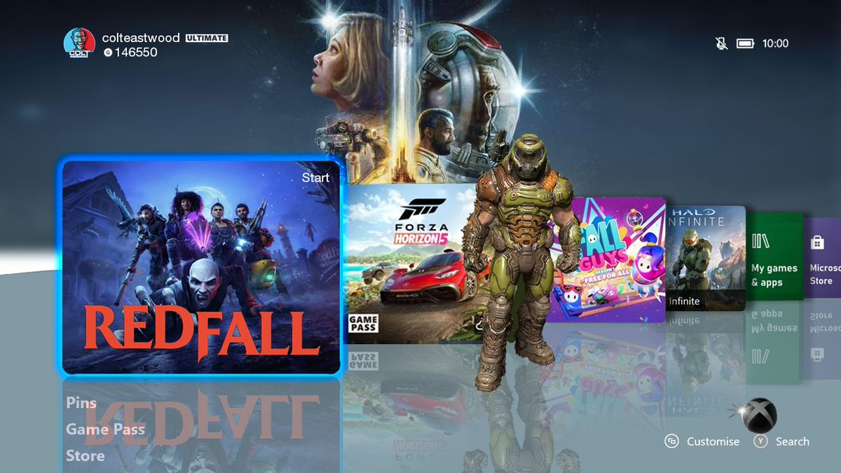 Colteastwood's tweet photo. I mean...this should be the Xbox dash: https://t.co/gw9b6bIToJ