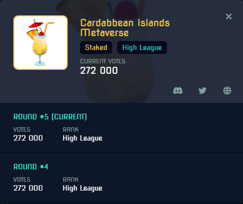 🚨 Get Your Cardabbean islands with 25% OFF 🚨

🚨 Join our Discord  for PROMO 📢

➡️ discord.com/invite/sRPpJsj…

Start Staking Your Island Today!

For Cardano Lands details :

whitepaper.cardanolands.com 

#CNFT #CardanoADA $EXO #NFTStaking $pina #cardabbean 
<a href="/eternlwallet/">Eternl</a>
<a href="/NamiWallet/">Nami</a>