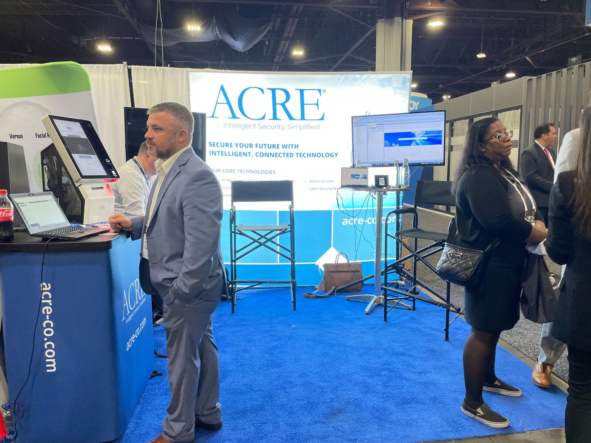 ooaccess's tweet image. Secure your future with @ACRE_OG!🔒

Discover our intelligent, connected security solutions here at #GSX2022! 

#OneACRE