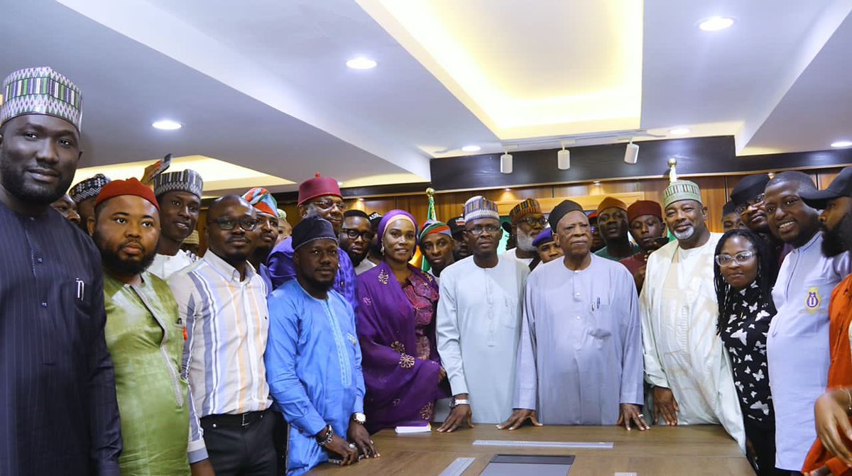 martinokorowu's tweet photo. Progressive Young Leaders Summit Steering Committee inaugurated today by the All Progressive Congress @OfficialAPCNg National Chairman Sen. Abdullahi Adamu, in Abuja. 12 September, 2022.
#PLYSUMMIT https://t.co/mhK3PEDx8L