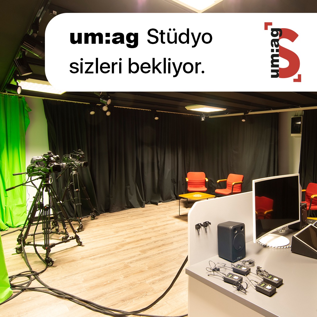 📢um:ag Stüdyo sizleri bekliyor! 
@SwedenIstanbul desteğiyle yürüttüğümüz "Katılımcı Demokrasi İçin Sivil Toplumu Güçlendirmek" başlıklı proje kapsamında, stüdyomuzu STK'lar, gazeteciler ve aktivistlerin ücretsiz kullanımına açıyoruz. 

✍️Başvuru için: forms.gle/3HhLm76QdRWpGT…
