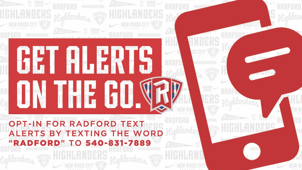 Radford Athletics tweet media