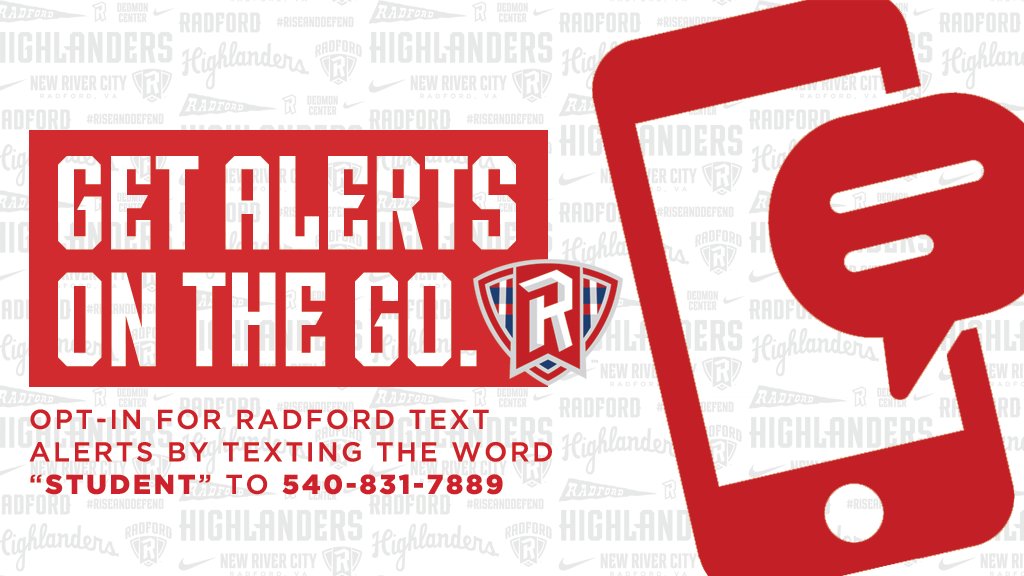 Radford Athletics tweet media