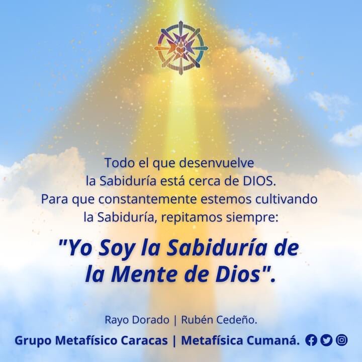 Metarvinsley's tweet photo. Enseñanza Interna Metafísica -  Ruben Cedeño

-Facebook: https://t.co/Q2FN9pL7LI
-Instagram: https://t.co/67Nq30Ls3m
-Twitter: https://t.co/fm1dcsEAut 

#Lunes #HOY #rayodorado #EstadoSucre  #venezuelametafisica #Venezuela #caracas #12sept #online #Metarvinsley #MetafisicaCumana https://t.co/Gscg1LRUgM