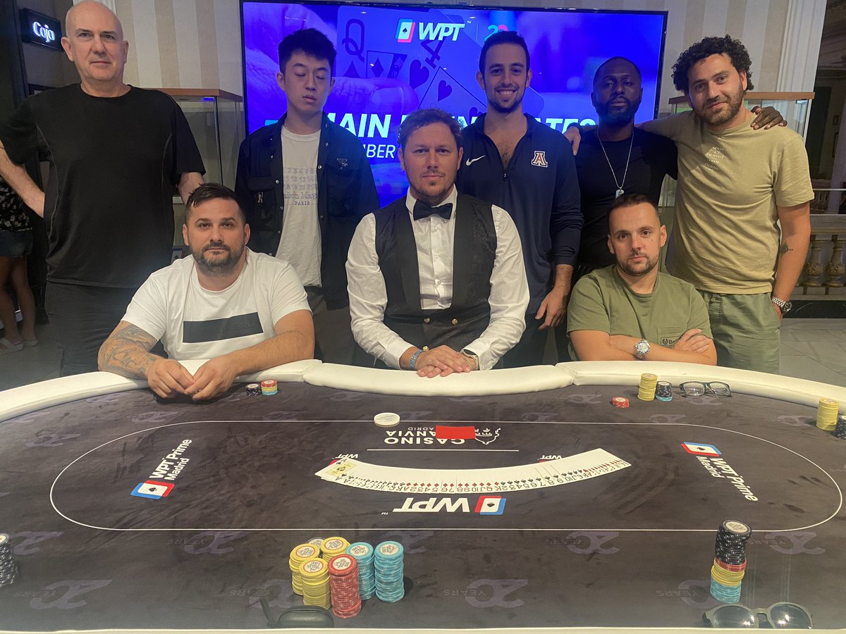 CasinoGVPoker's tweet photo. En marcha la mesa final del evento 

#6 POT LIMIT OMAHA

¡Mucha suerte!

@CasinoGranVia @WPT https://t.co/1niSSheOE9