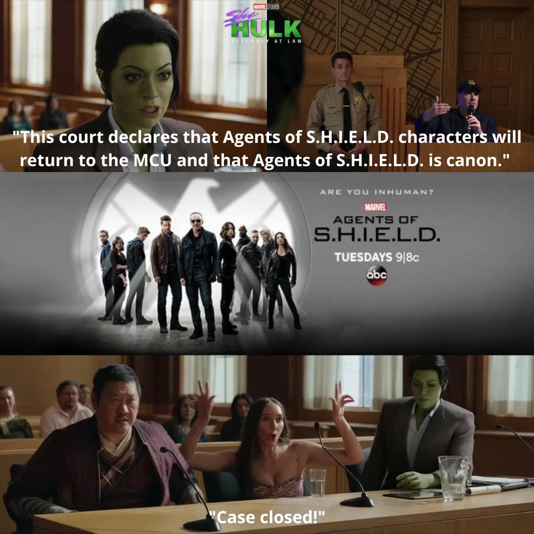 This #Marvel court and #Madisynn have made their ruling. "Case closed!" #AgentsofSHIELD #SaveAgentsofSHIELD