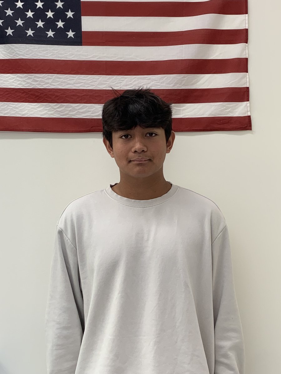 Bobcat of the Week: Atreyu (Trey) helped a new student who just moved from China. He told me if he had arrived from another country he would feel overwhelmed and want someone to help him. No one asked Trey to do this. He just did it because he is an awesome human being!