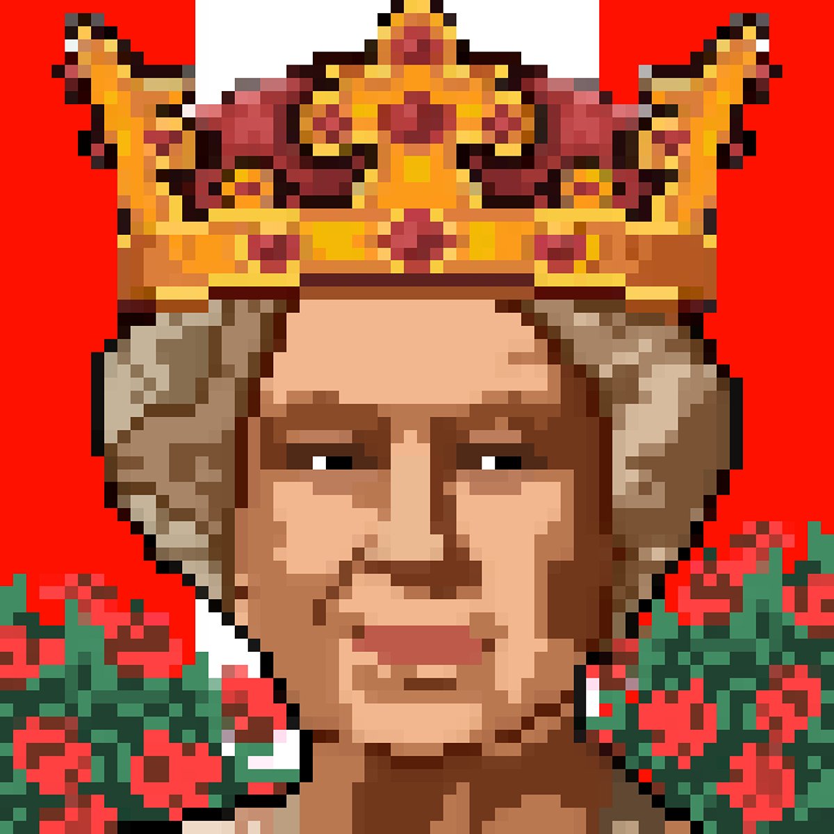 Her majesty Queen Elizabeth II x 100 items

<a href="/BoredApeYC/">Bored Ape Yacht Club 🍌</a> <a href="/opensea/">OpenSea</a> <a href="/yugalabs/">Yuga Labs</a>
#NFTs #BoredApeYachtClub #QueenElizabethII #NFTCommunity #nftart #nftcollector #yoots #Solana